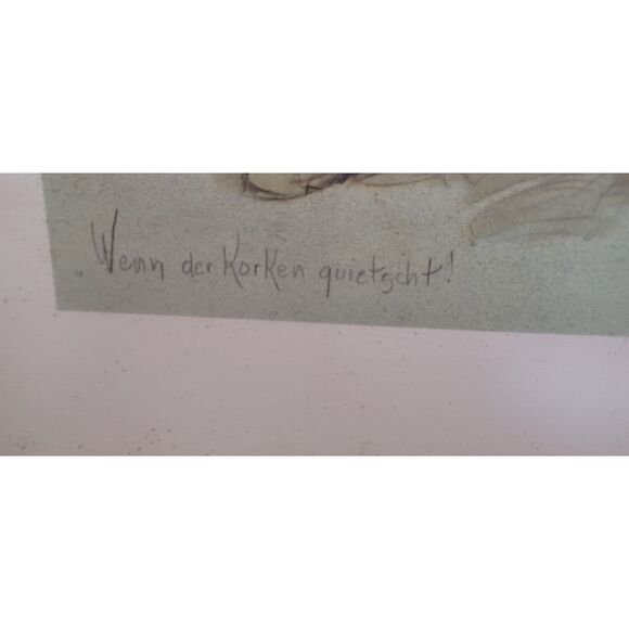 Vintage Set of Three Heinz Geilfus, German Artist Illustrator A/P Prints - Picture 11 of 16